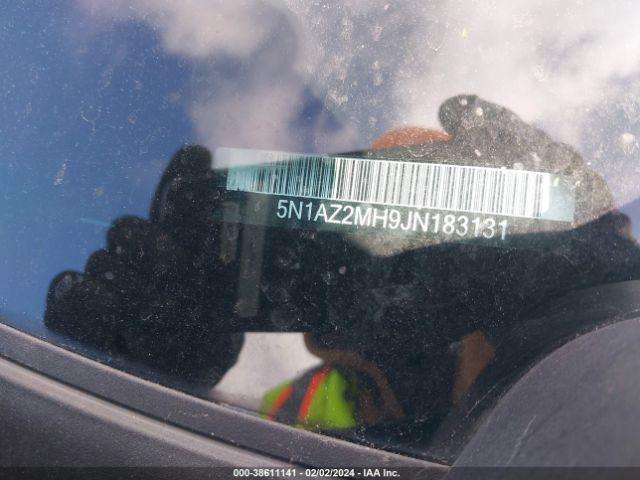 5N1AZ2MH9JN183131 Nissan MURANO SV