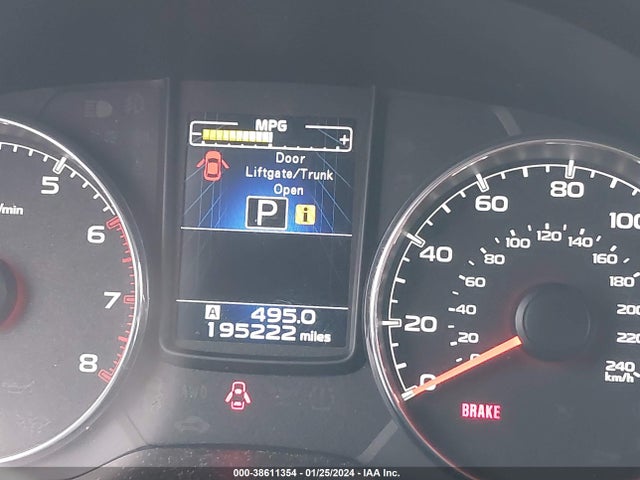 Subaru Outback 2.5i Limited 2014 4S4BRCMC0E3243085 Image 7