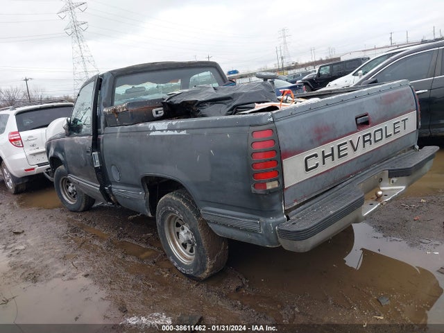 1989 GMC SIERRA C1500 VIN: 1GTDC14K3KZ509525