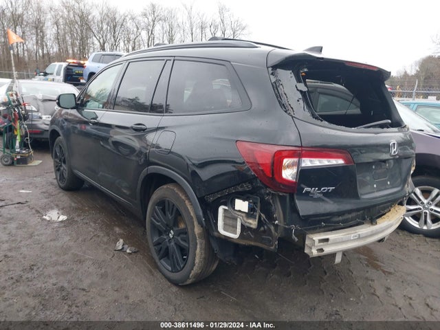 5FNYF6H73MB021647 Honda Pilot Awd Black Edition