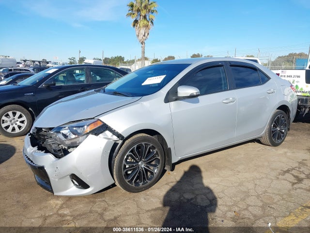 2016 TOYOTA COROLLA S PLUS VIN: 5YFBURHEXGP420933
