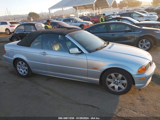 2001 BMW 3 SERIES 325CI VIN: WBABS33451JY50928
