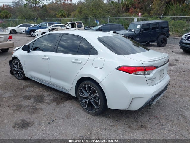Toyota COROLLA SE 2022 JTDS4MCE5N3504500 Image 3