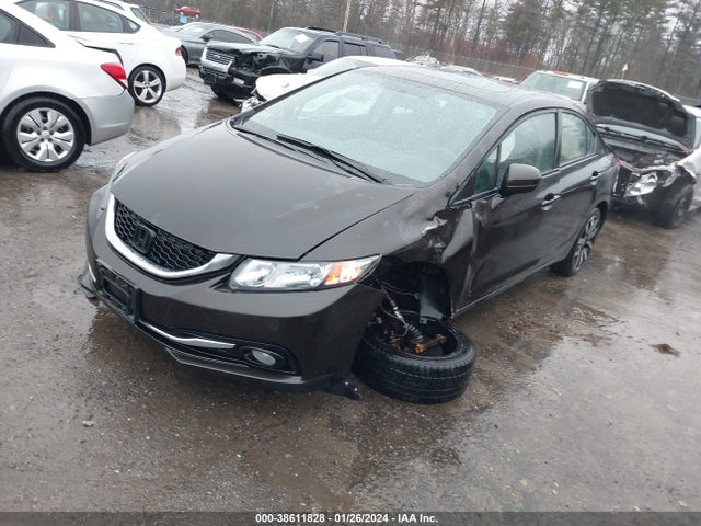 Honda Civic Ex-l 2014 2HGFB2F97EH549365 Image 2