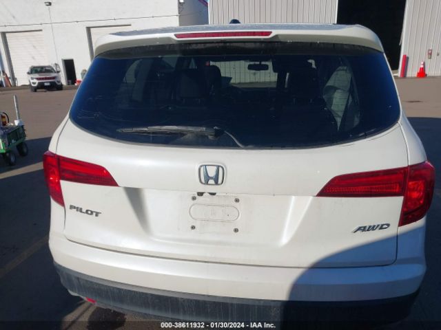 5FNYF6H5XJB057104 Honda Pilot Ex-l