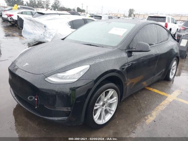 2021 TESLA MODEL Y 5YJYGDEE7MF241569 Photo 1