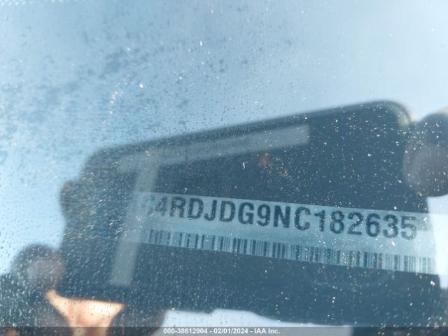 1C4RDJDG9NC182635 Dodge Durango Gt Plus Awd