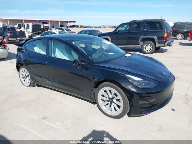 Продаж на аукціоні авто 2023 Tesla Model 3 Rear-wheel Drive, vin: 5YJ3E1EA9PF615437, номер лоту: 38613336