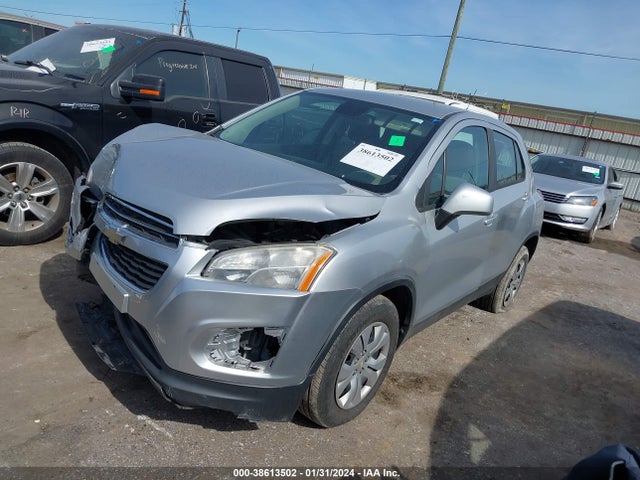 Chevrolet Trax 1ls 2016 KL7CJKSB3GB562829 Image 2