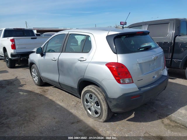 Chevrolet Trax 1ls 2016 KL7CJKSB3GB562829 Image 3