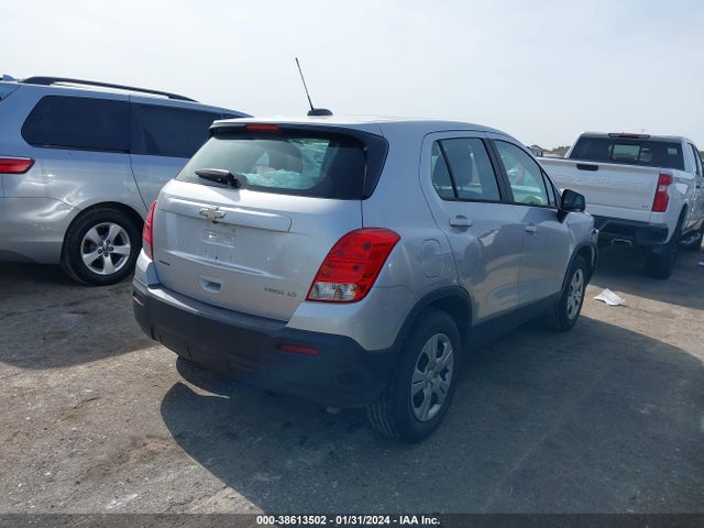 Chevrolet Trax 1ls 2016 KL7CJKSB3GB562829 Image 4