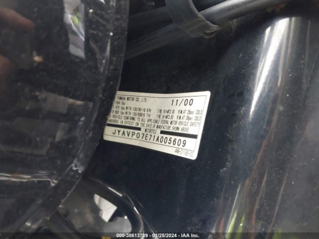 2001 YAMAHA XV1600 JYAVT07E71A005609 Photo 9