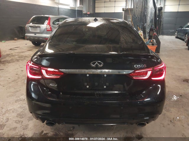 Aukcja sprzedaży 2018 Infiniti Q50 3.0t Red Sport 400, vin: JN1FV7AR9JM480599, numer aukcji: 38614078