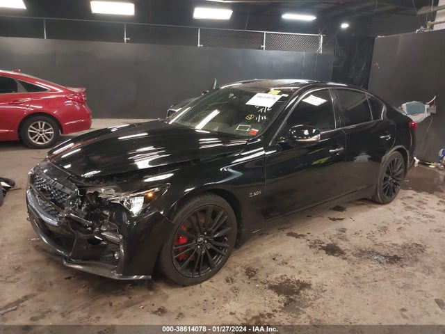 Aukcja sprzedaży 2018 Infiniti Q50 3.0t Red Sport 400, vin: JN1FV7AR9JM480599, numer aukcji: 38614078