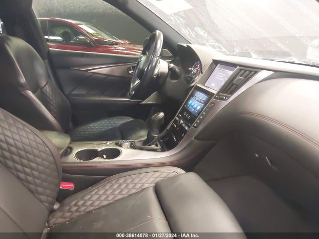 Aukcja sprzedaży 2018 Infiniti Q50 3.0t Red Sport 400, vin: JN1FV7AR9JM480599, numer aukcji: 38614078