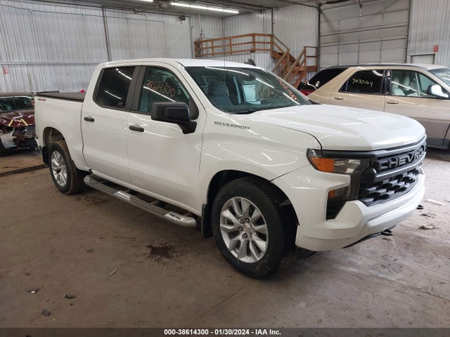 Chevrolet Silverado 1500 4wd  Short Bed Custom 2022 3GCPDBEK5NG518357 zdjęcie główne