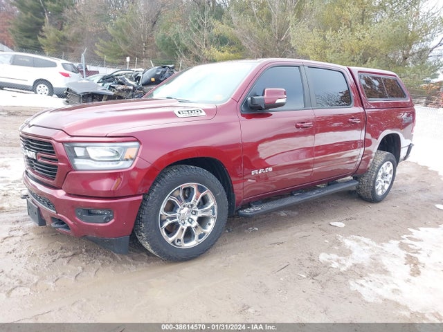 RAM 1500 Big Horn 2019 1C6SRFFT8KN748320 Image 2