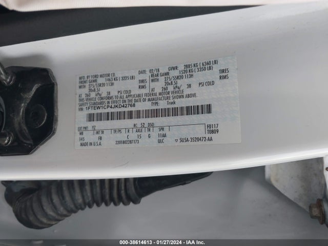 Ford F-150 Xlt 2018 1FTEW1CP4JKD42768 Image 9