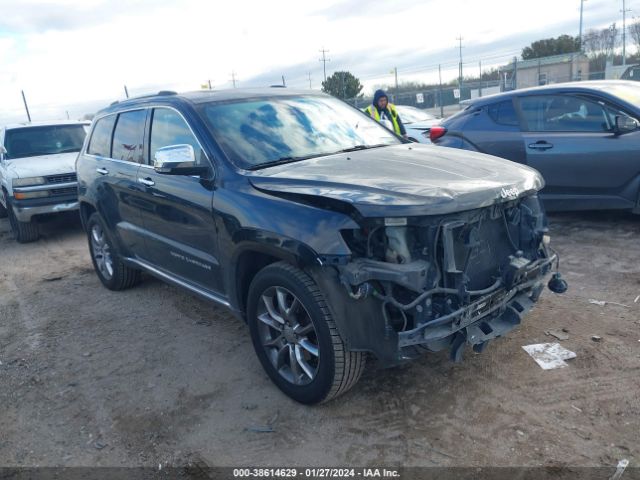 Auction sale of the 2014 Jeep Grand Cherokee Summit, vin: 1C4RJEJGXEC574558, lot number: 38614629