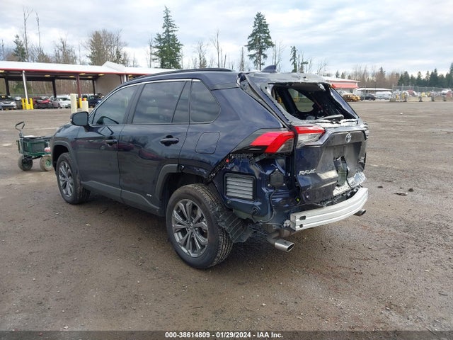 2022 TOYOTA RAV4 XLE PREMIUM HYBRID VIN: 4T3B6RFV4NU071350