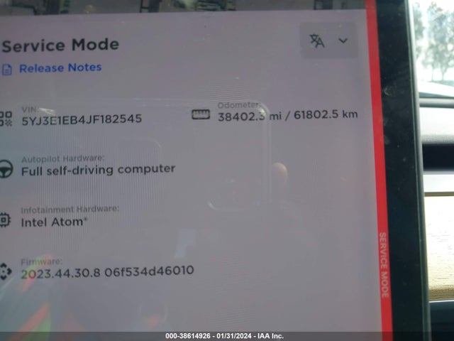 Tesla Model 3 Long Range/performance 2018 5YJ3E1EB4JF182545 Image 7