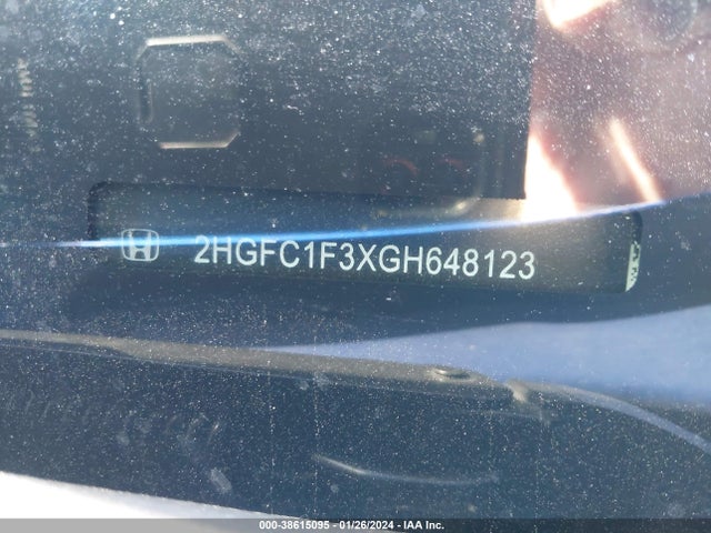 Honda Civic Ex-t 2016 2HGFC1F3XGH648123 Image 9