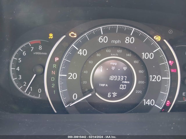 2012 HONDA CR-V LX VIN: 2HKRM3H31CH512658