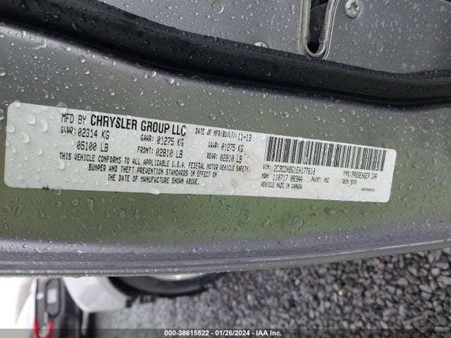 Dodge Charger Se 2014 2C3CDXBG1EH177619 Image 9