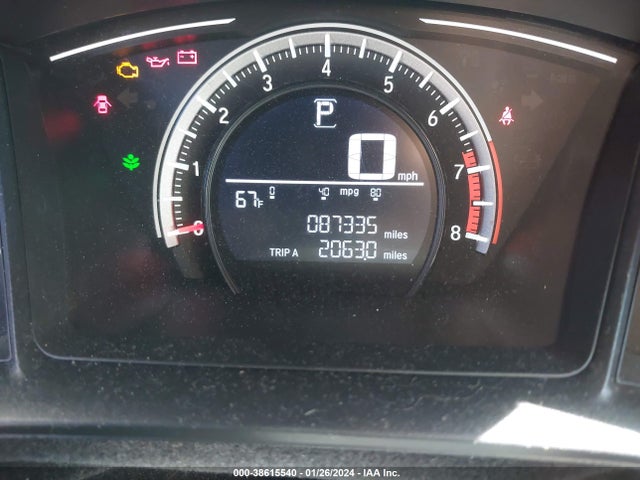 2017 HONDA CIVIC LX VIN: 2HGFC2F51HH552292