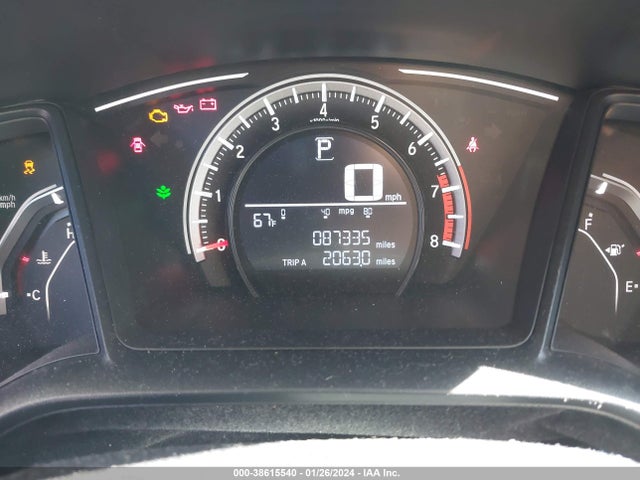 2017 HONDA CIVIC LX VIN: 2HGFC2F51HH552292