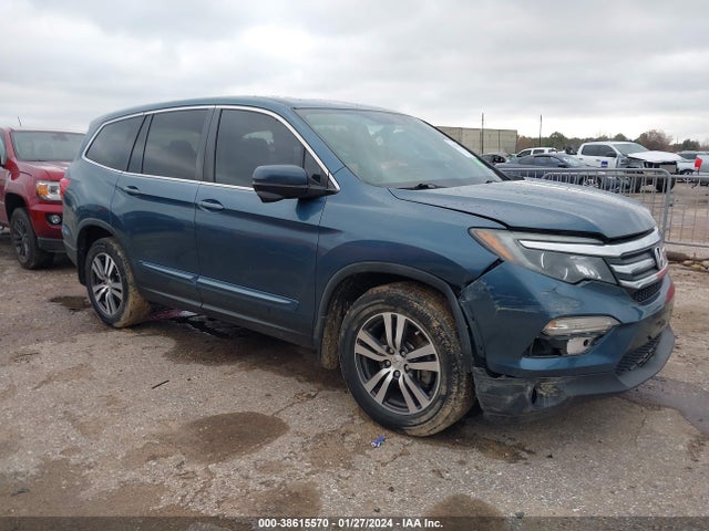 Honda Pilot Ex-l 2018 5FNYF5H57JB007609 Image 1