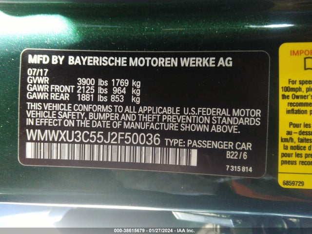 2018 MINI HARDTOP WMWXU3C55J2F50036 Photo 8