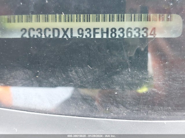 2C3CDXL93FH836334 Dodge Charger Srt Hellcat