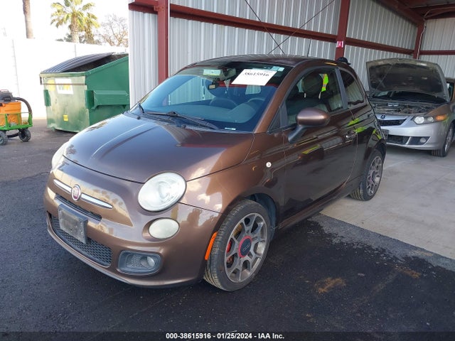 2012 FIAT 500 3C3CFFBR5CT196393 Photo 1