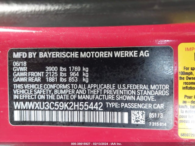 2019 MINI HARDTOP WMWXU3C59K2H55442 Photo 8