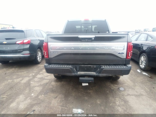 2015 FORD F-150 PLATINUM VIN: 1FTEW1EG6FFB06183
