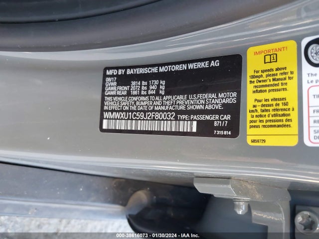 2018 MINI HARDTOP WMWXU1C59J2F80032 Photo 8