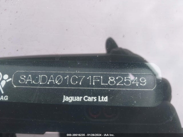 2001 JAGUAR S-TYPE SAJDA01C71FL82549 Photo 8