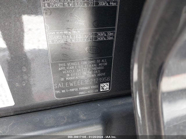2023 LAND ROVER DEFENDER 110 CARPATHIAN EDITION/110 V8 VIN: SALEWEEE1P2121956