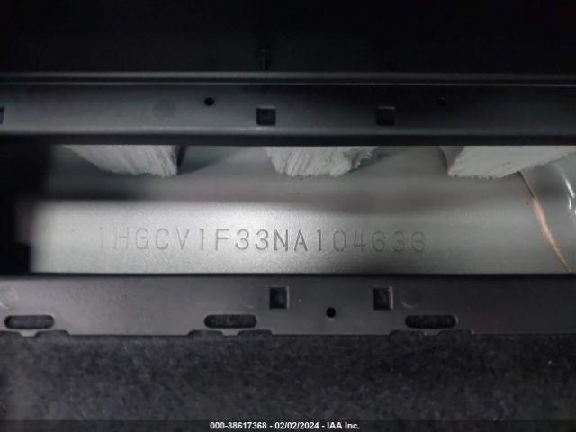 1HGCV1F33NA104636 Honda Accord Sport