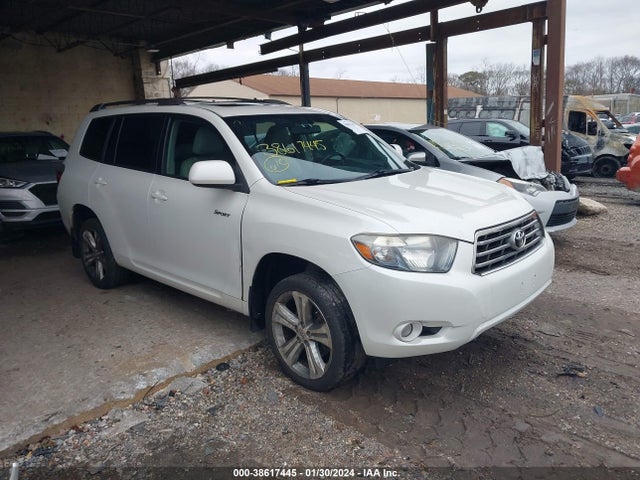 2008 TOYOTA HIGHLANDER SPORT VIN: JTEES43A782023170