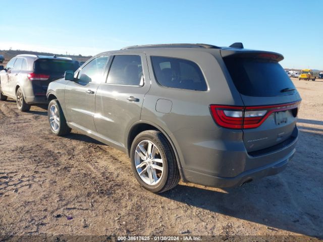 1C4RDJDG8PC572225 Dodge Durango Gt Plus Awd