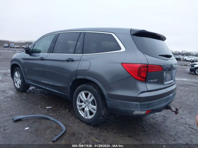 5FNYF6H14GB045732 Honda PILOT LX