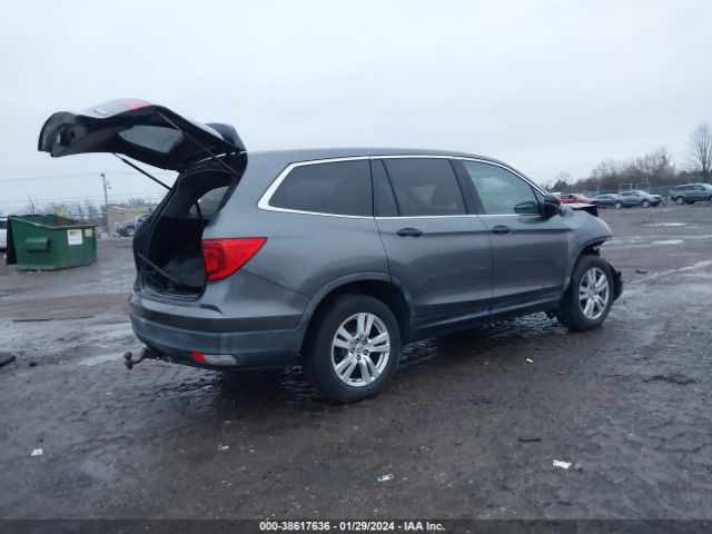 5FNYF6H14GB045732 Honda PILOT LX