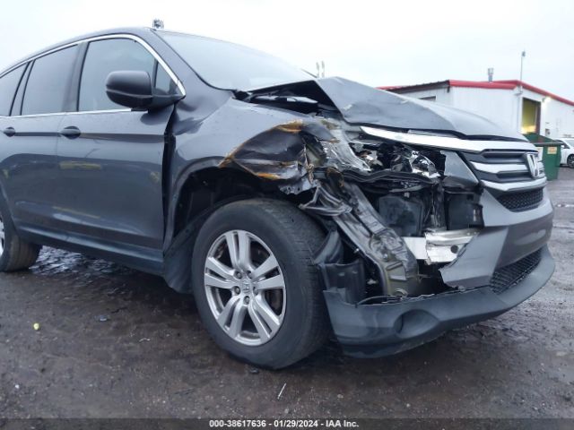 5FNYF6H14GB045732 Honda PILOT LX