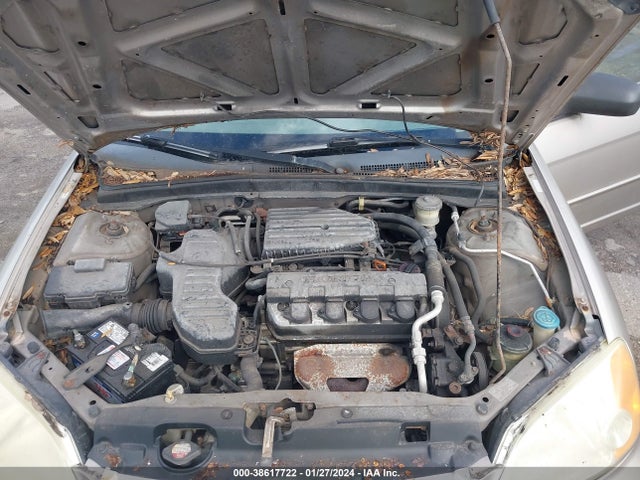 2002 HONDA CIVIC LX VIN: 2HGES16592H568773