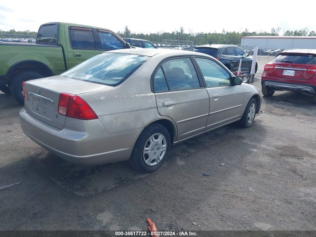 2002 HONDA CIVIC LX VIN: 2HGES16592H568773