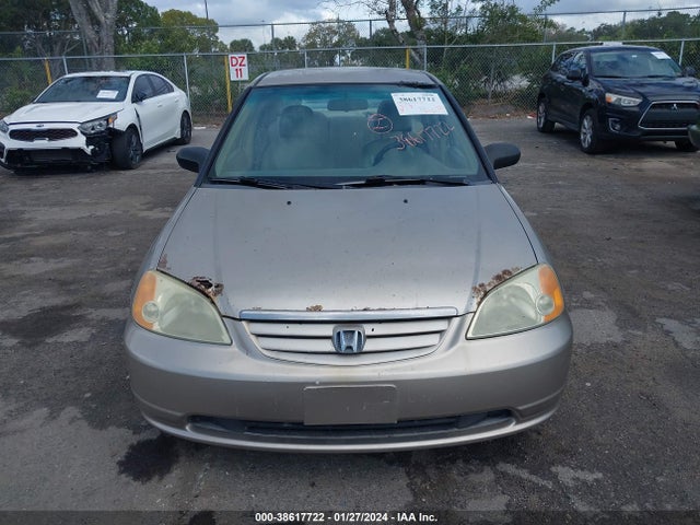 2002 HONDA CIVIC LX VIN: 2HGES16592H568773