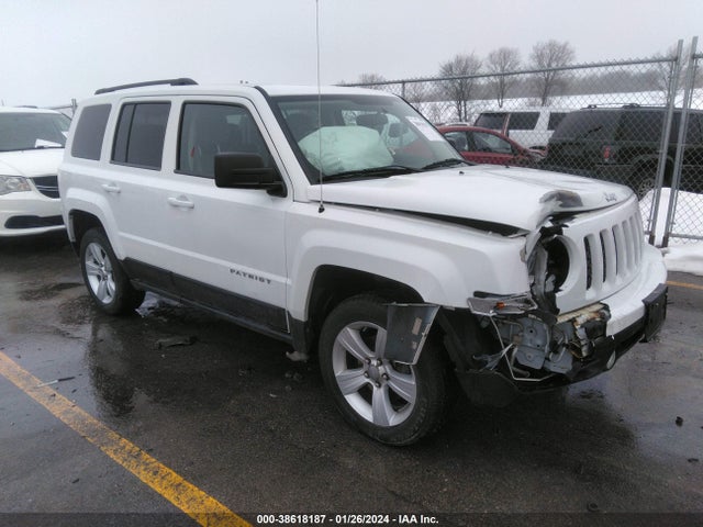 2012 JEEP PATRIOT LATITUDE VIN: 1C4NJRFB8CD543898