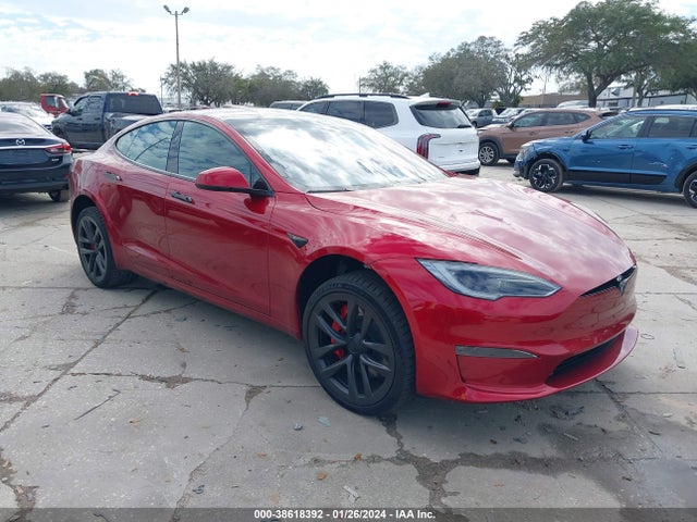 5YJSA1E66PF525004, 2023 Tesla Model S Plaid Tri Motor All-wheel Drive ...